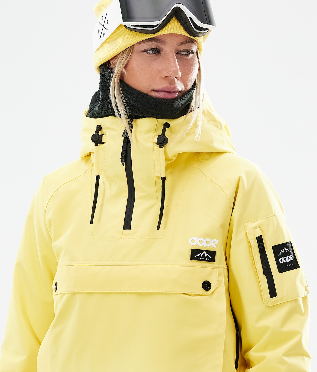Dope Annok W 2021 Snowboardjacke Damen Gelb | 412-NBOYRV
