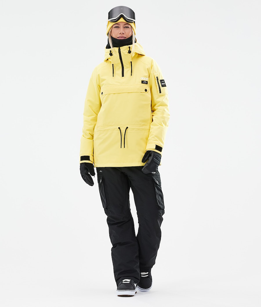 Dope Annok W 2021 Snowboardjacke Damen Gelb | 412-NBOYRV