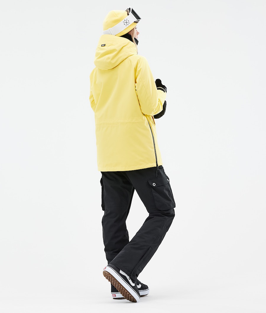 Dope Annok W 2021 Snowboardjacke Damen Gelb | 412-NBOYRV