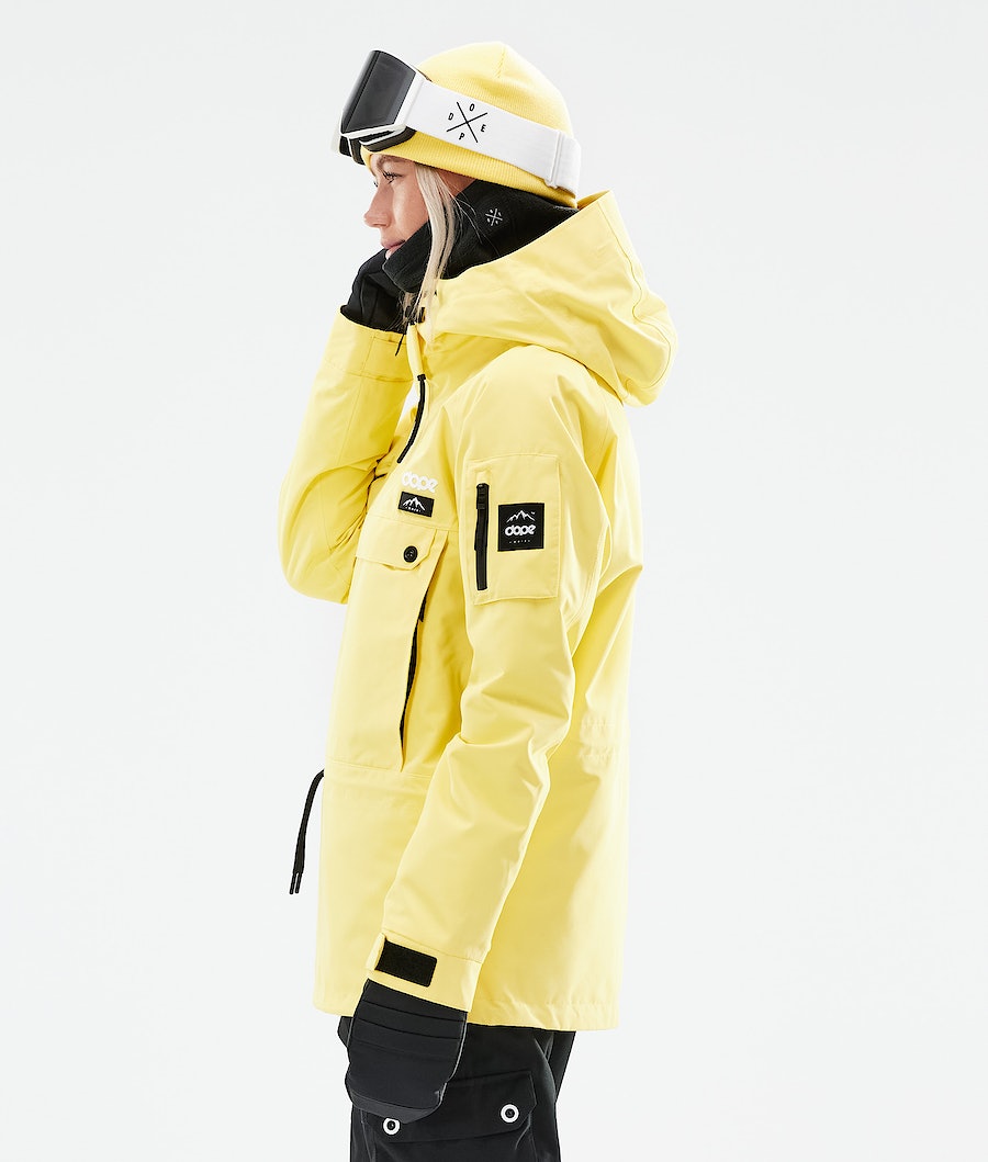 Dope Annok W 2021 Snowboardjacke Damen Gelb | 412-NBOYRV