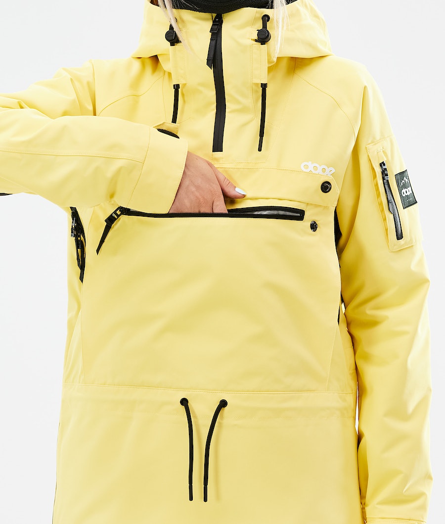 Dope Annok W 2021 Snowboardjacke Damen Gelb | 412-NBOYRV