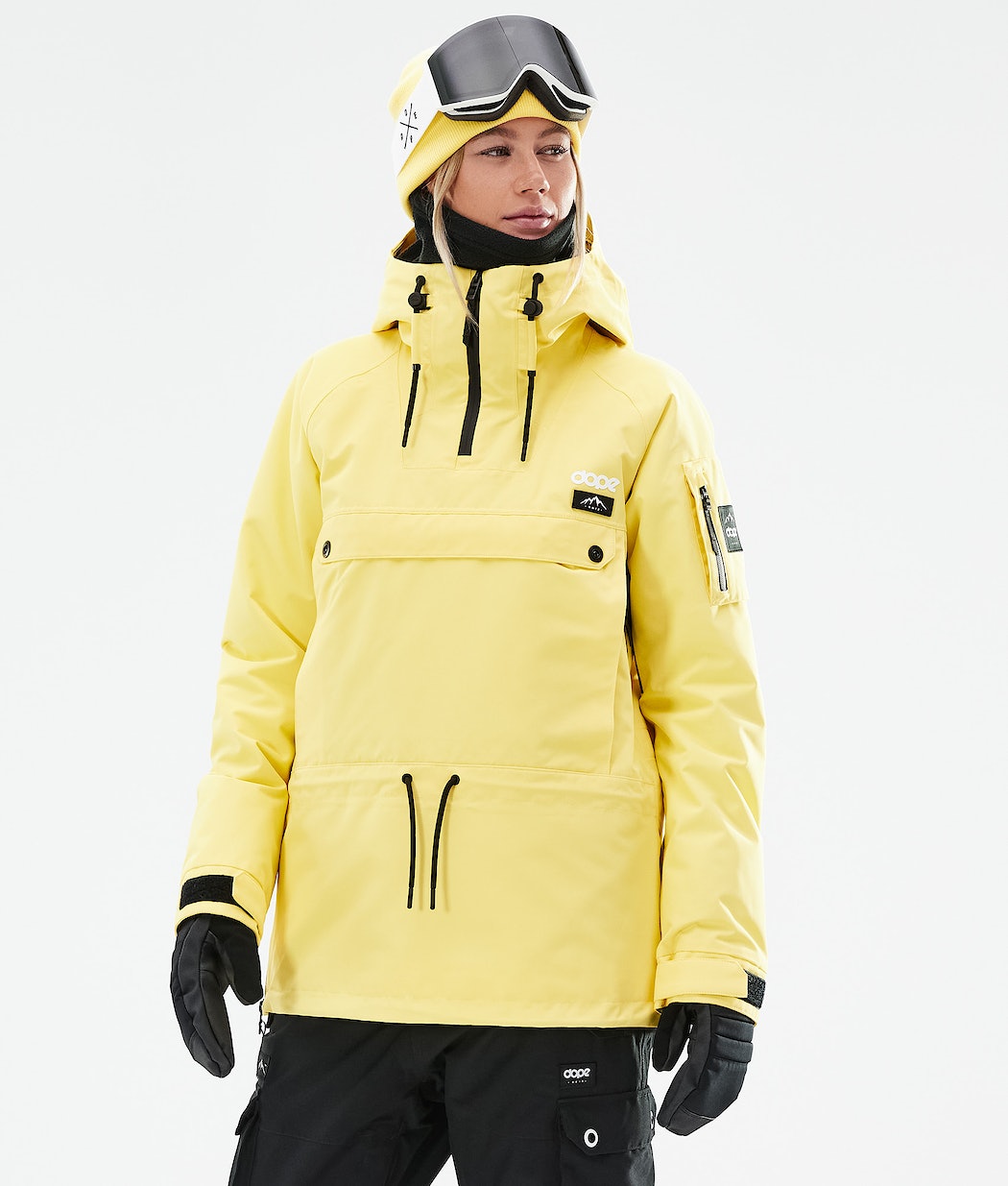 Dope Annok W 2021 Snowboardjacke Damen Gelb | 412-NBOYRV