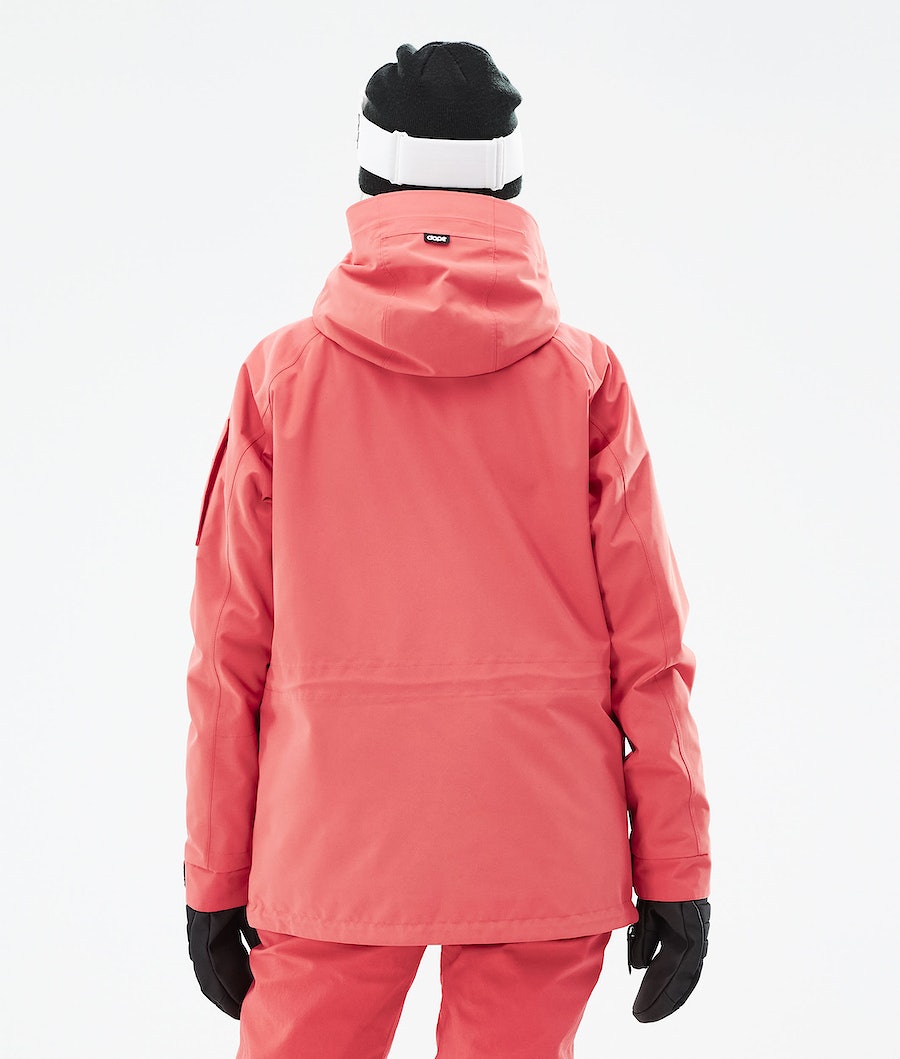 Dope Annok W 2021 Snowboardjacke Damen Koralle | 573-FNXREC