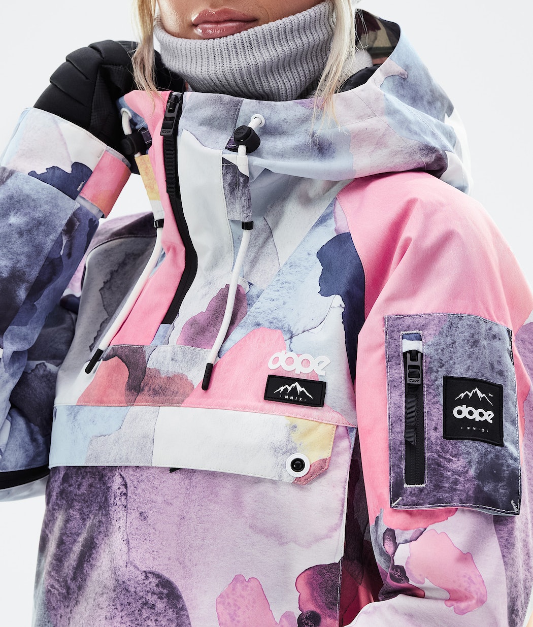 Dope Annok W 2021 Snowboardjacke Damen Mehrfarbig Rosa | 638-GZCIWK
