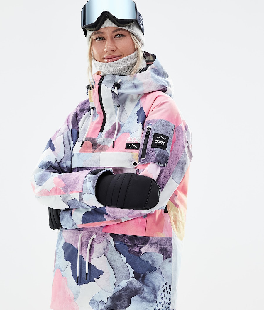 Dope Annok W 2021 Snowboardjacke Damen Mehrfarbig Rosa | 638-GZCIWK