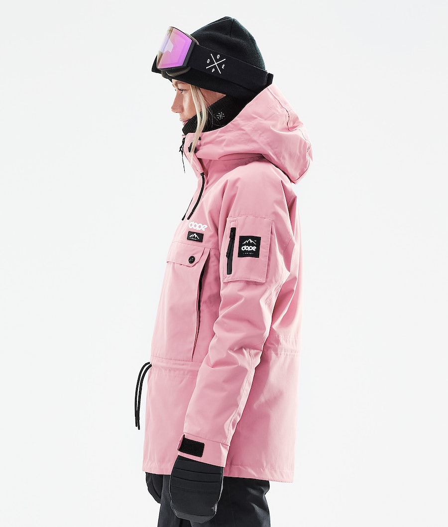 Dope Annok W 2021 Snowboardjacke Damen Rosa | 478-MAYKQN