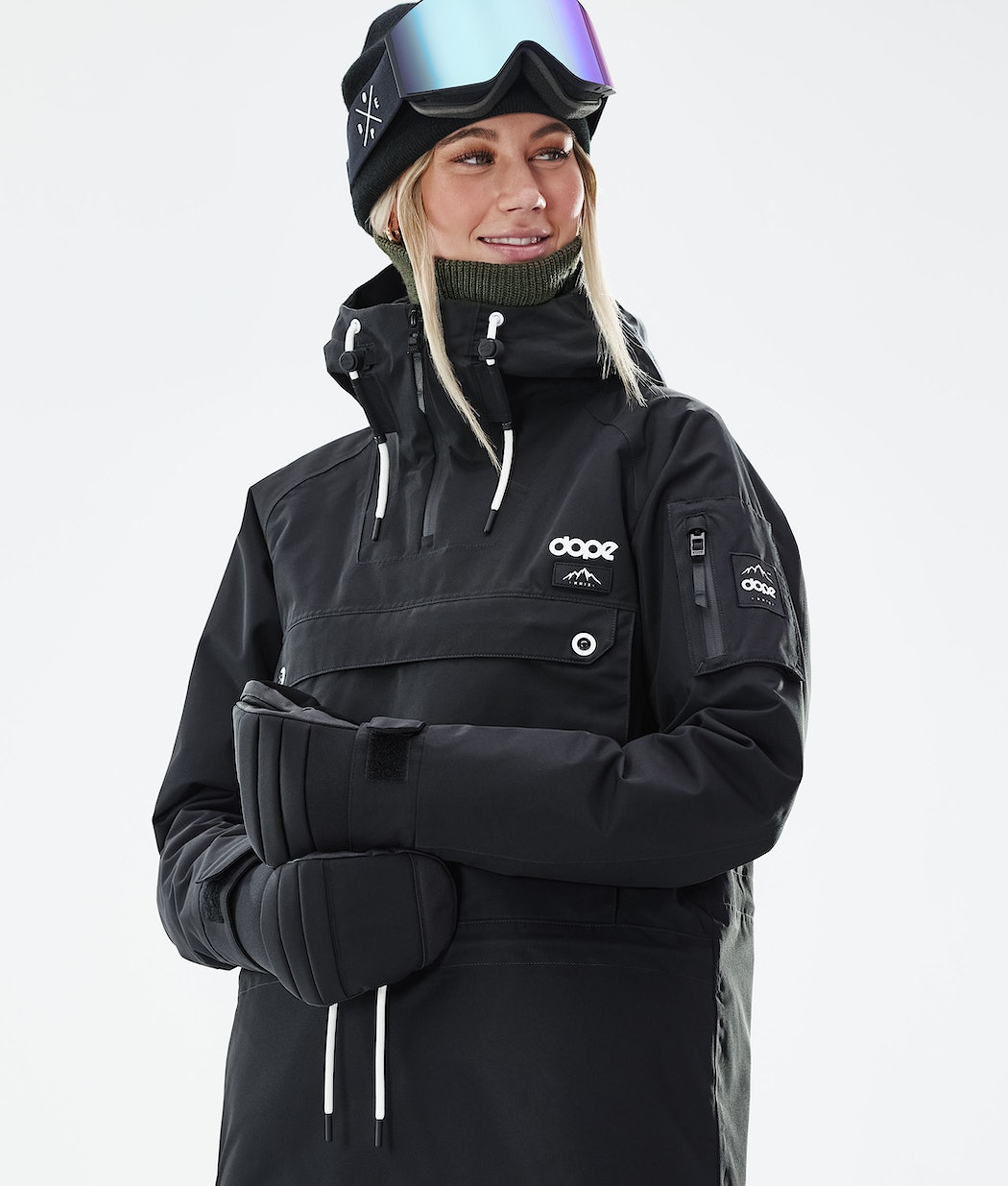 Dope Annok W 2021 Snowboardjacke Damen Schwarz | 276-UZLXEJ