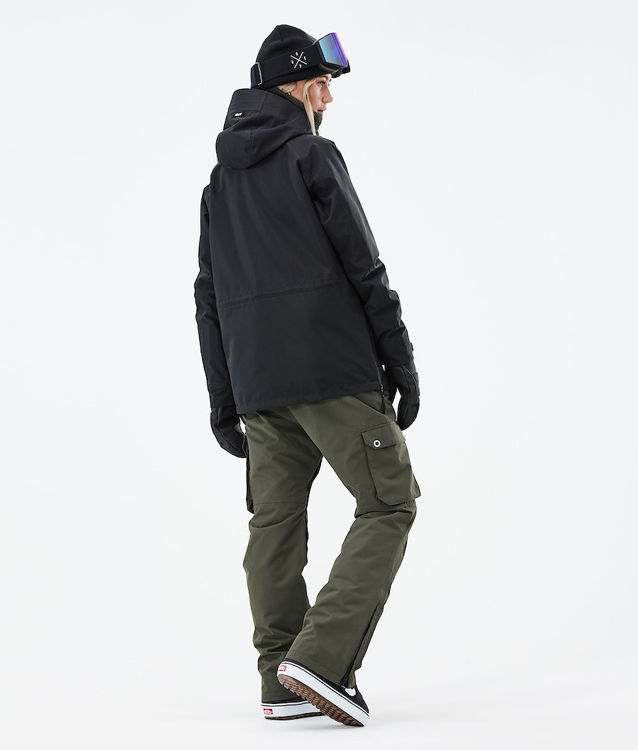 Dope Annok W 2021 Snowboardjacke Damen Schwarz | 276-UZLXEJ