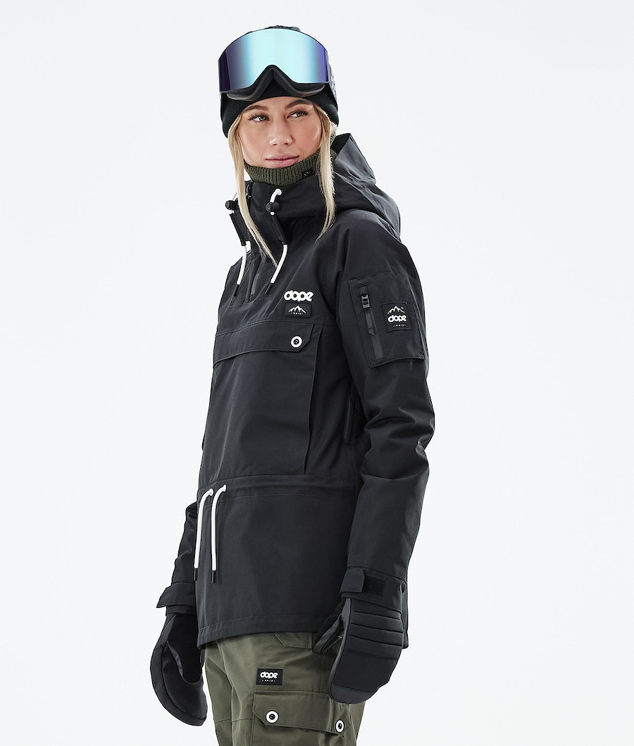 Dope Annok W 2021 Snowboardjacke Damen Schwarz | 276-UZLXEJ