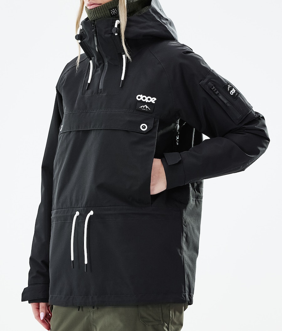 Dope Annok W 2021 Snowboardjacke Damen Schwarz | 276-UZLXEJ
