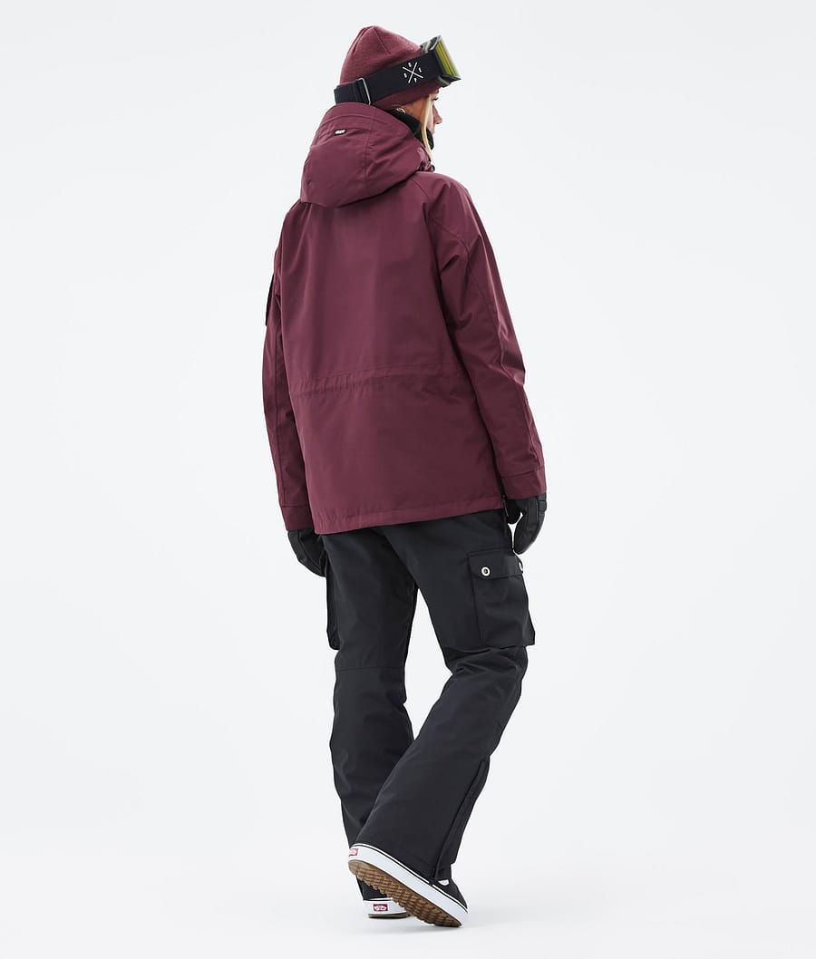 Dope Annok W Snowboardjacke Damen Bordeaux | 718-YIOPAN