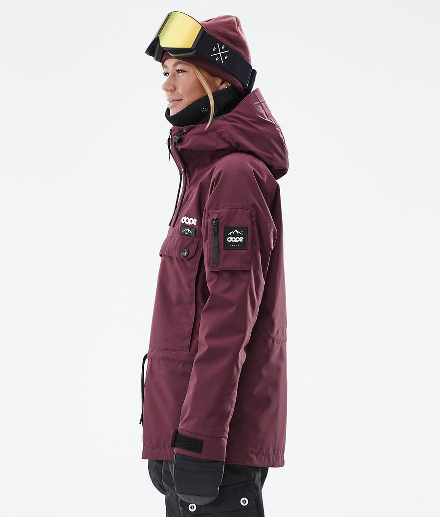 Dope Annok W Snowboardjacke Damen Bordeaux | 718-YIOPAN