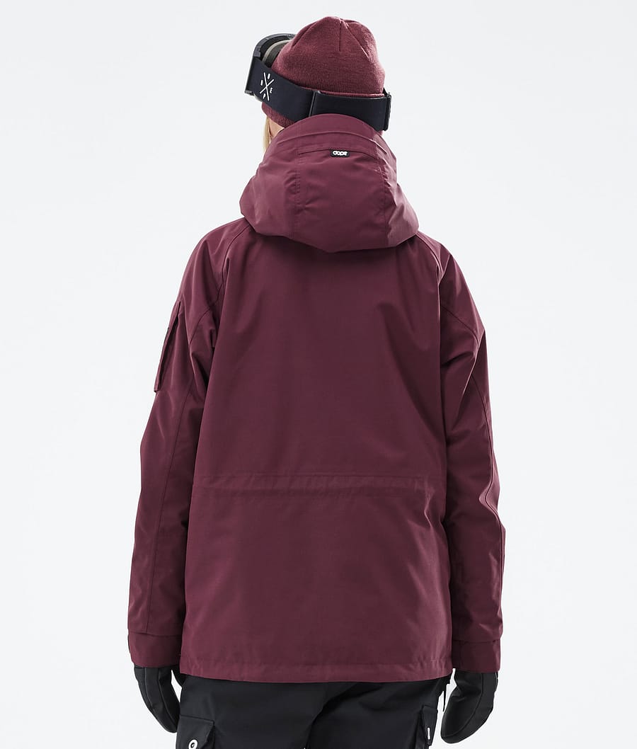 Dope Annok W Snowboardjacke Damen Bordeaux | 718-YIOPAN