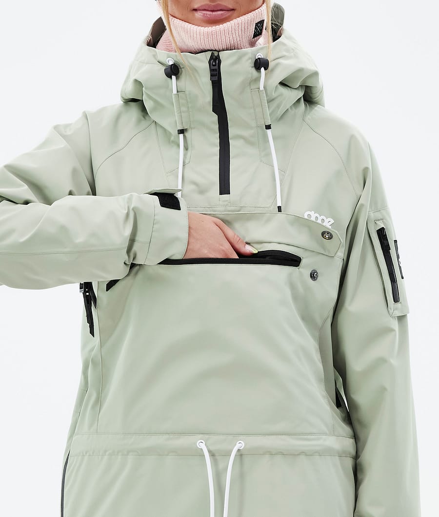 Dope Annok W Snowboardjacke Damen Grün | 864-MCPXDF