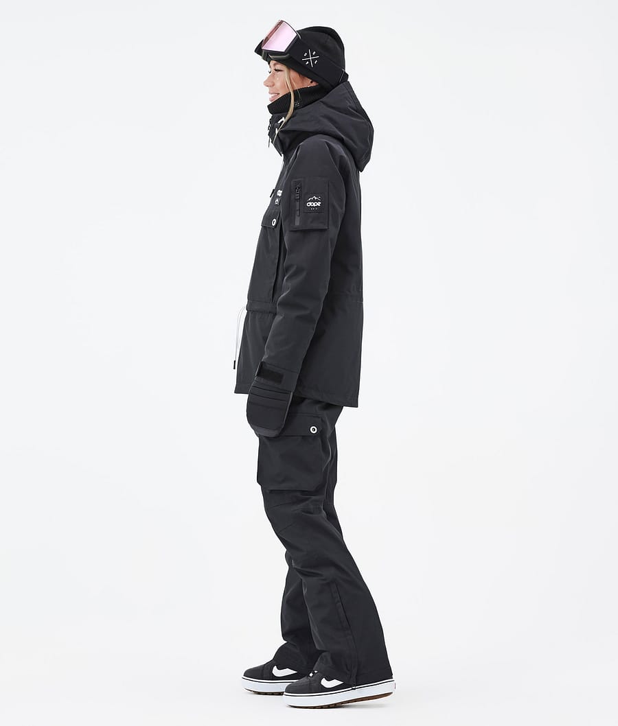 Dope Annok W Snowboardjacke Damen Schwarz | 328-DZOSKP