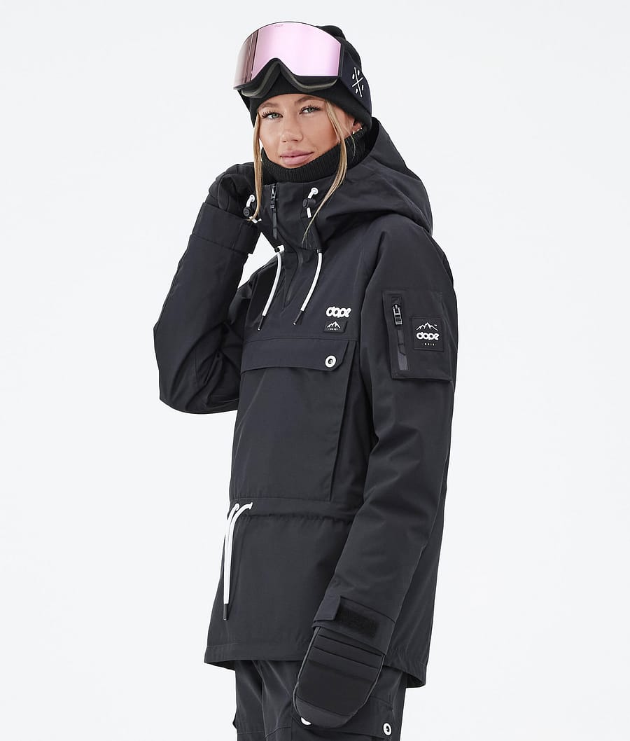 Dope Annok W Snowboardjacke Damen Schwarz | 328-DZOSKP