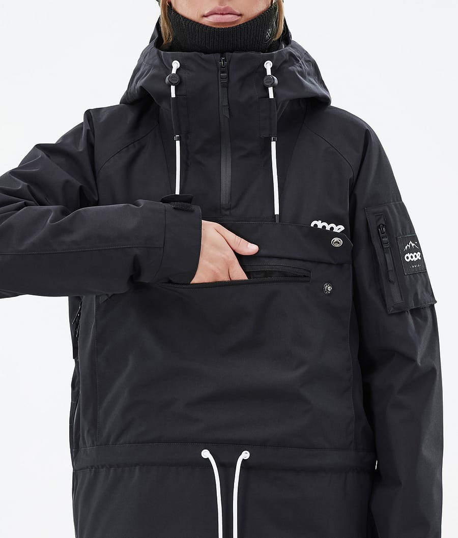 Dope Annok W Snowboardjacke Damen Schwarz | 328-DZOSKP