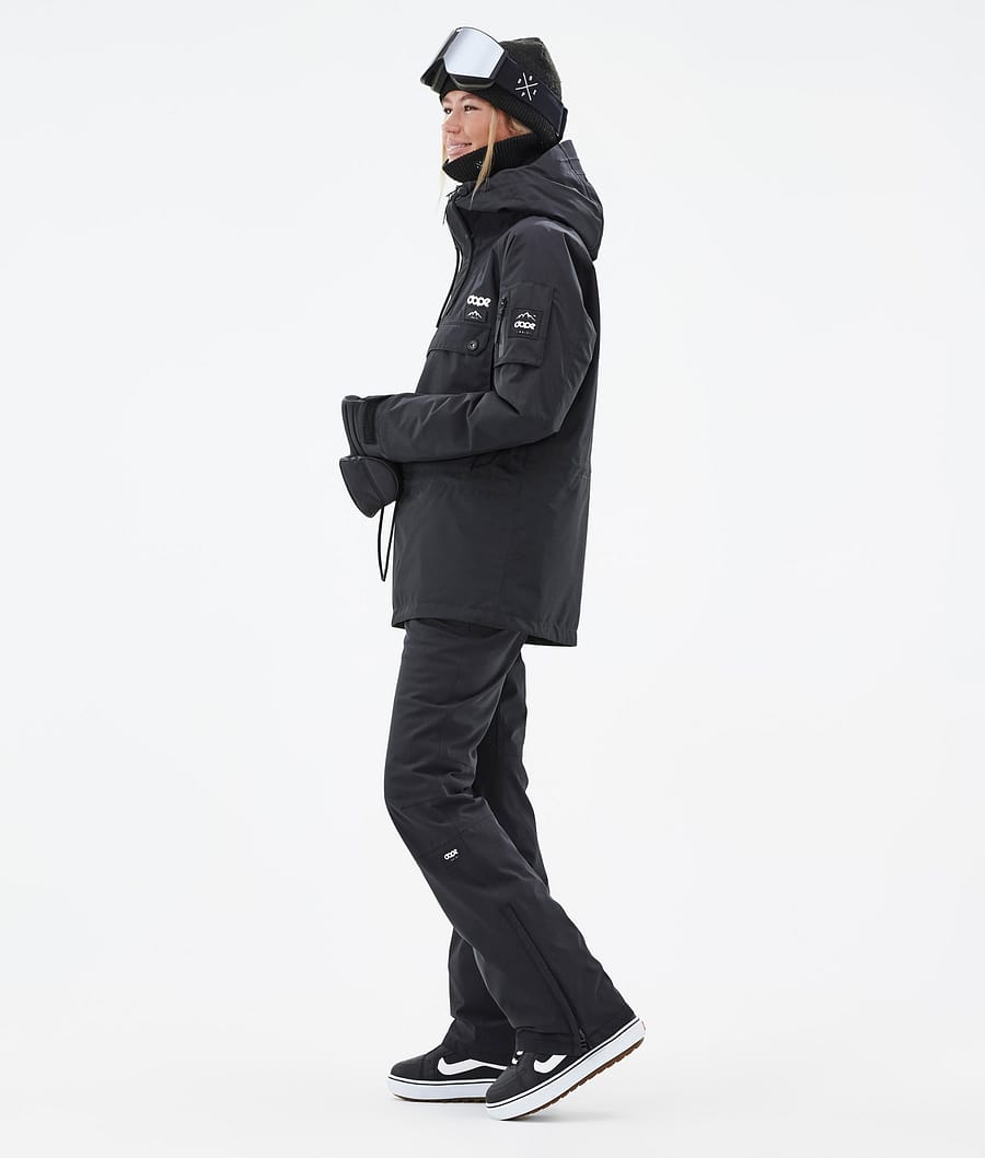 Dope Annok W Snowboardjacke Damen Schwarz | 980-BOTYUI