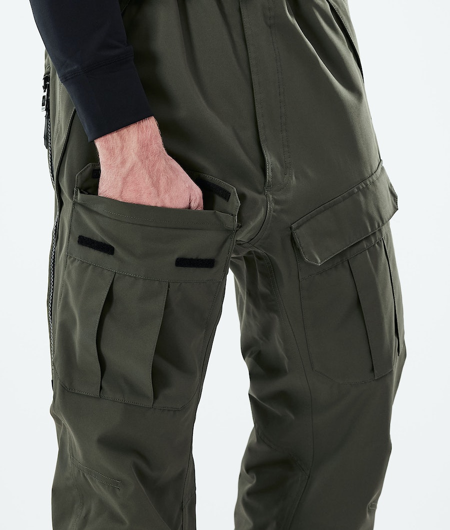 Dope Antek 2021 Snowboardhosen Herren Olivgrün Grün | 872-HNUSZC