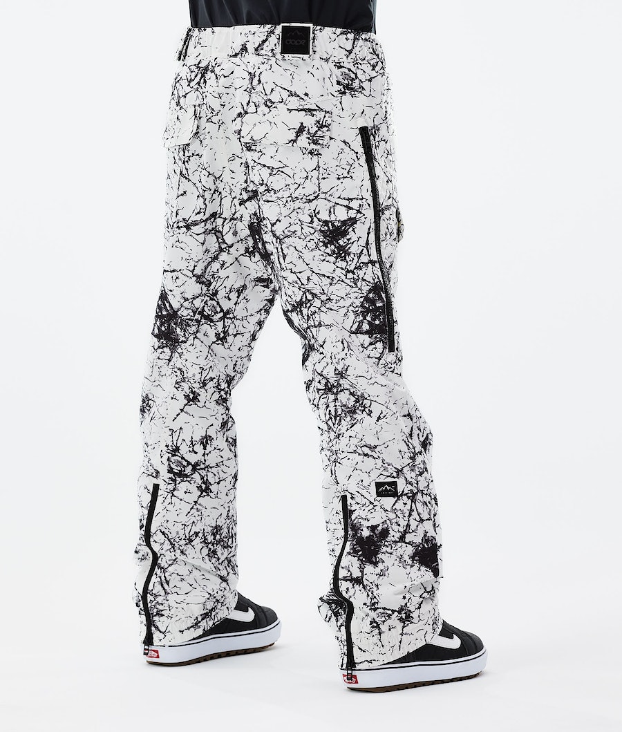 Dope Antek 2021 Snowboardhosen Herren Weiß Schwarz | 569-SZVGHL