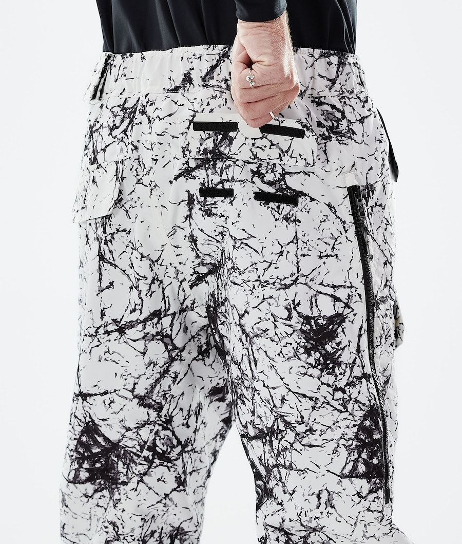 Dope Antek 2021 Snowboardhosen Herren Weiß Schwarz | 569-SZVGHL
