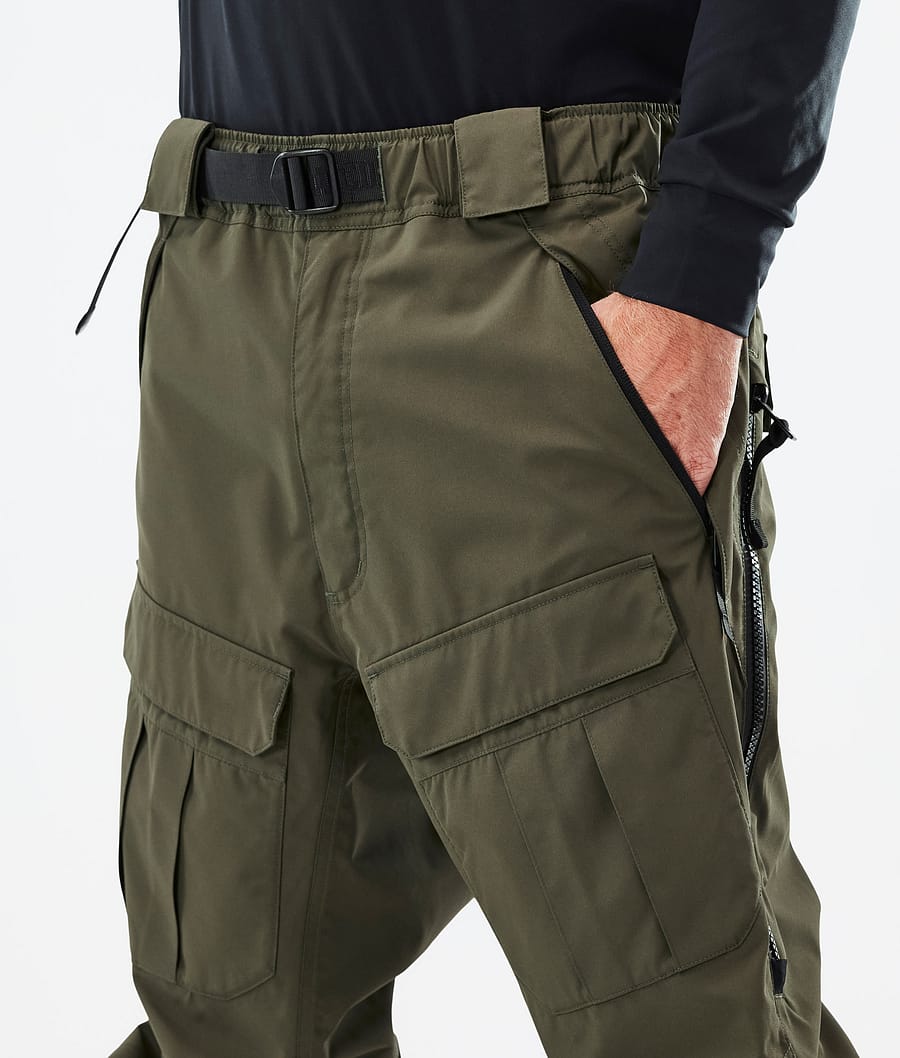 Dope Antek Snowboardhosen Herren Olivgrün Grün | 140-FTBAJQ
