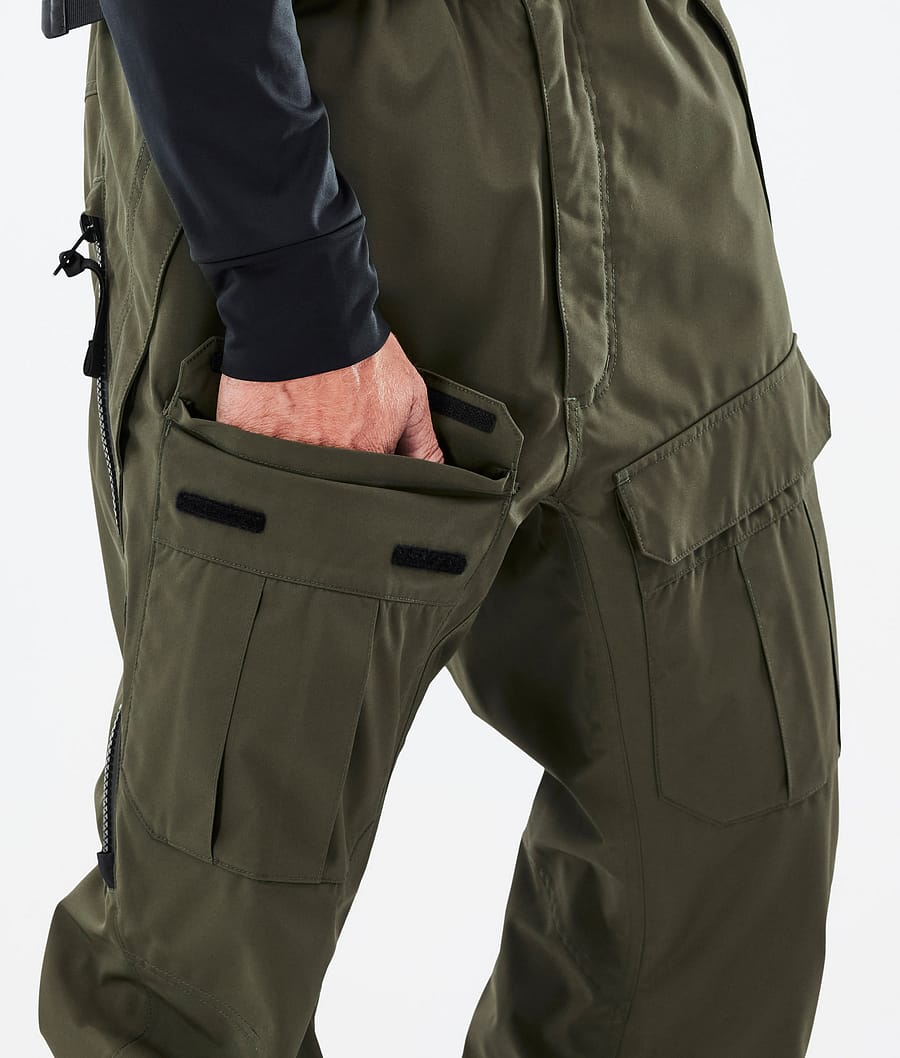 Dope Antek Snowboardhosen Herren Olivgrün Grün | 140-FTBAJQ
