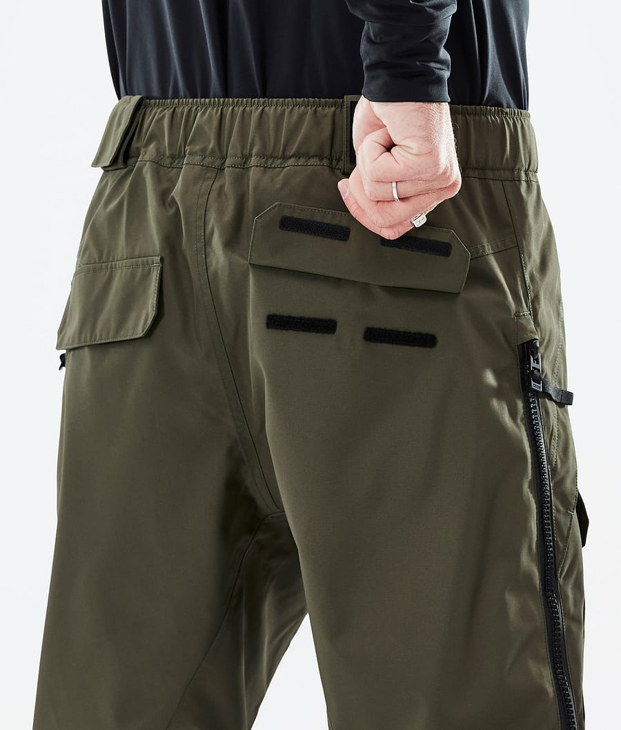 Dope Antek Snowboardhosen Herren Olivgrün Grün | 140-FTBAJQ