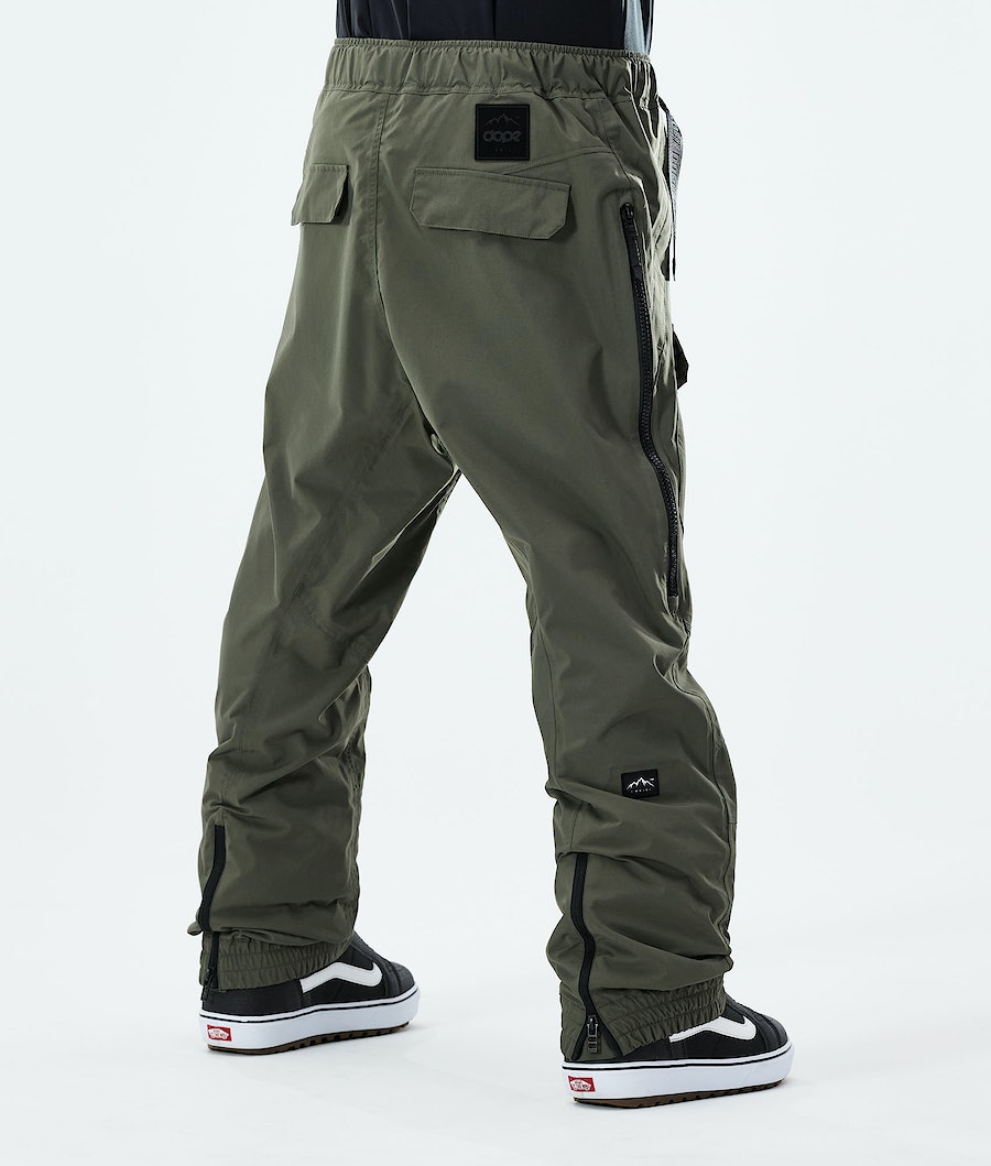 Dope Antek Snowboardhosen Herren Olivgrün Grün | 385-DTWRBH