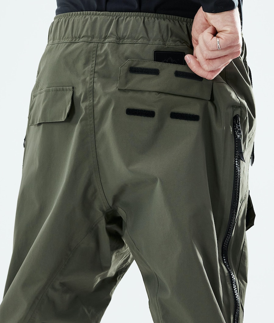 Dope Antek Snowboardhosen Herren Olivgrün Grün | 385-DTWRBH