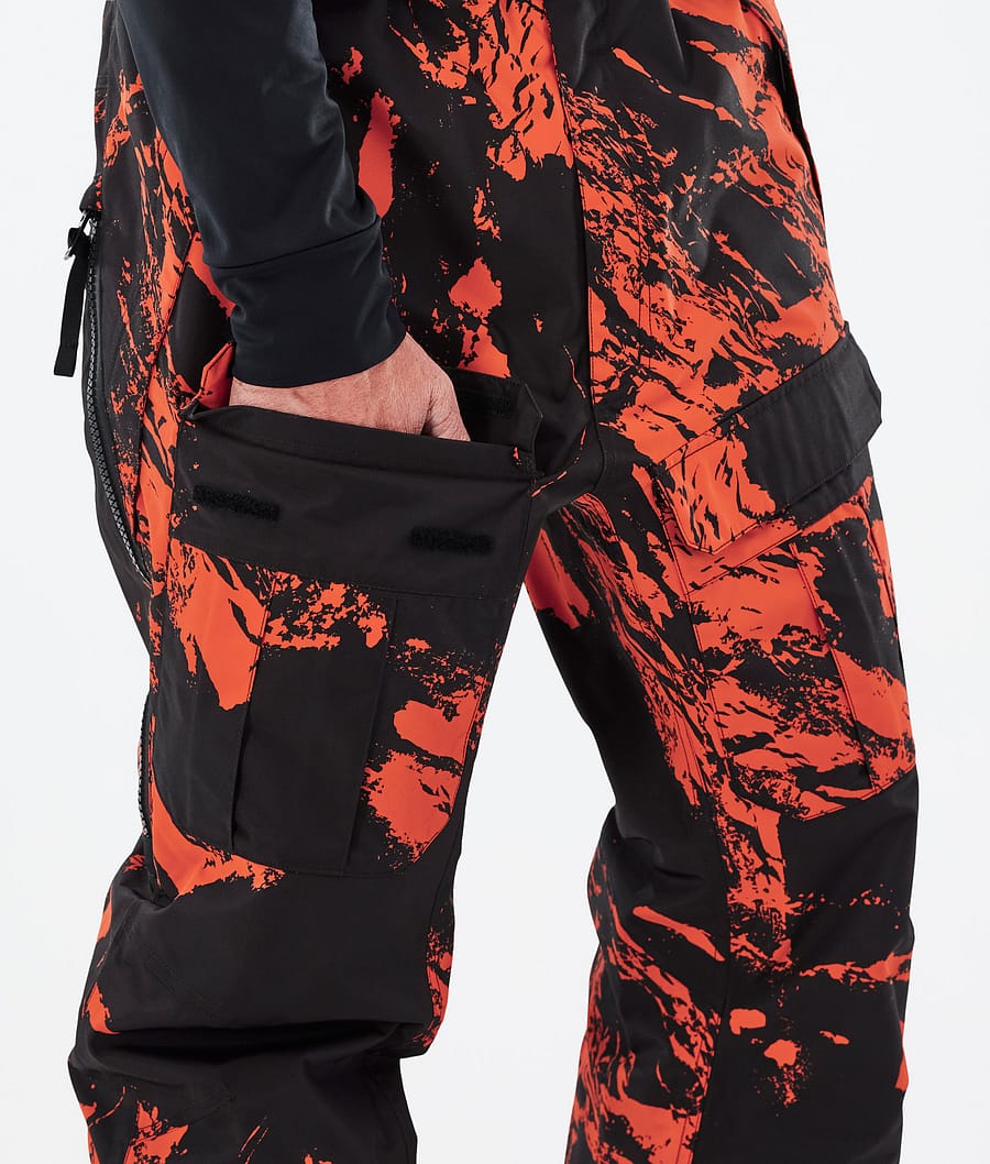 Dope Antek Snowboardhosen Herren Orange | 251-NKSOQW
