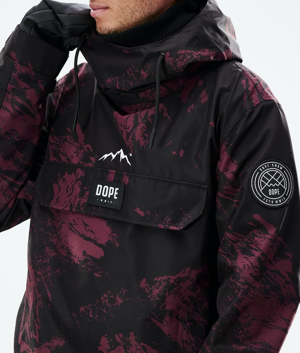 Dope Blizzard 2021 Snowboardjacke Herren Bordeaux | 650-YGPTLO