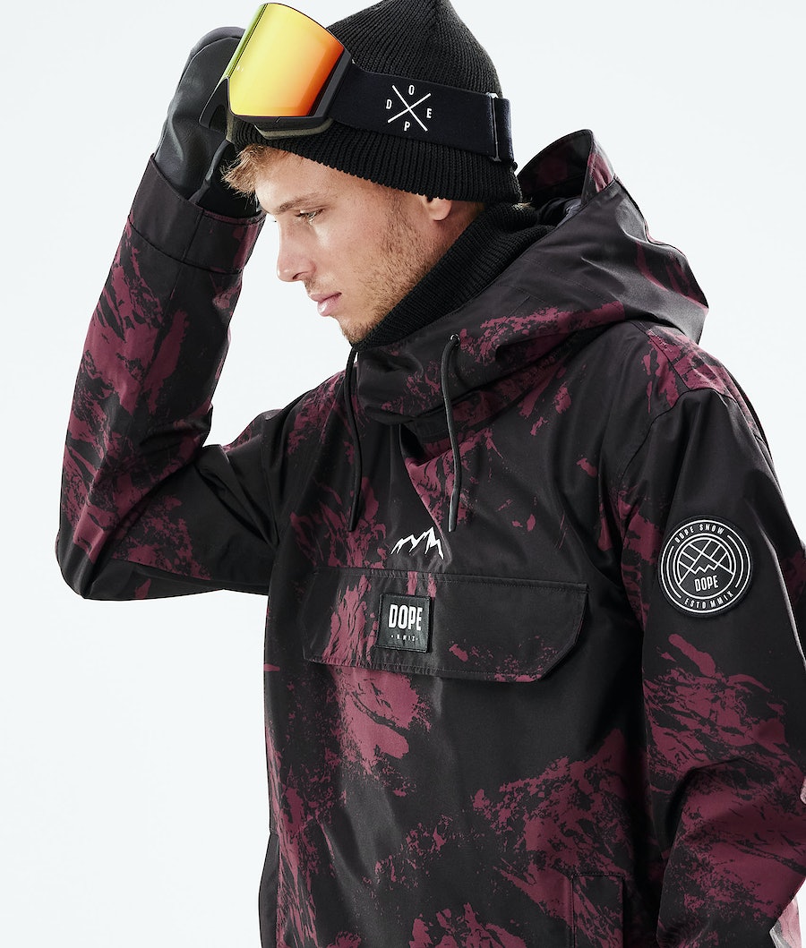 Dope Blizzard 2021 Snowboardjacke Herren Bordeaux | 650-YGPTLO