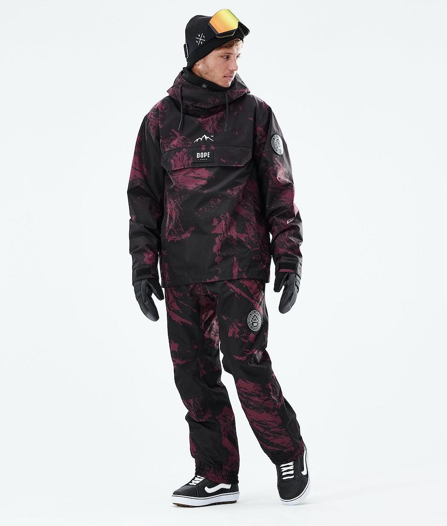 Dope Blizzard 2021 Snowboardjacke Herren Bordeaux | 650-YGPTLO