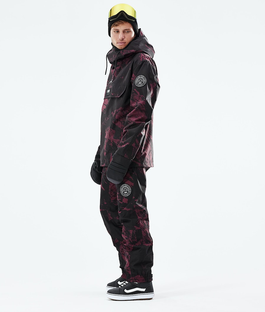 Dope Blizzard 2021 Snowboardjacke Herren Bordeaux | 650-YGPTLO