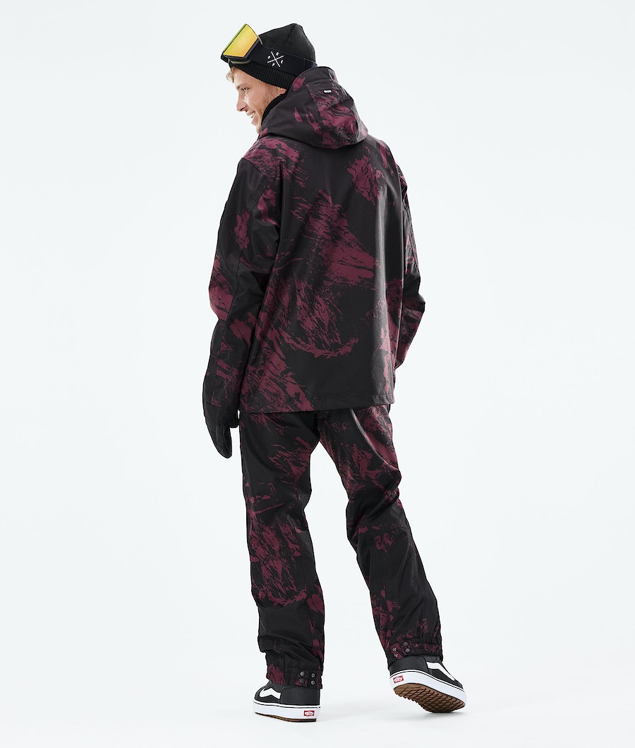 Dope Blizzard 2021 Snowboardjacke Herren Bordeaux | 650-YGPTLO