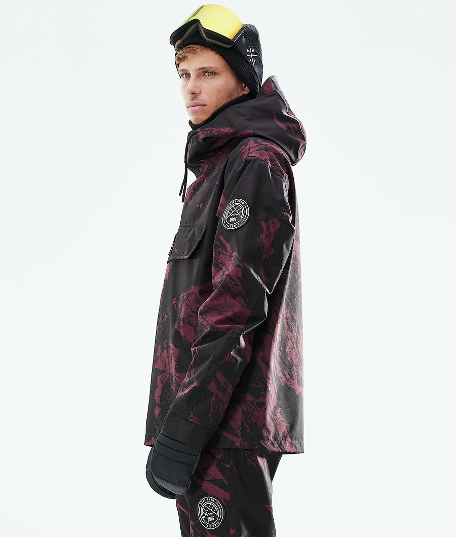 Dope Blizzard 2021 Snowboardjacke Herren Bordeaux | 650-YGPTLO