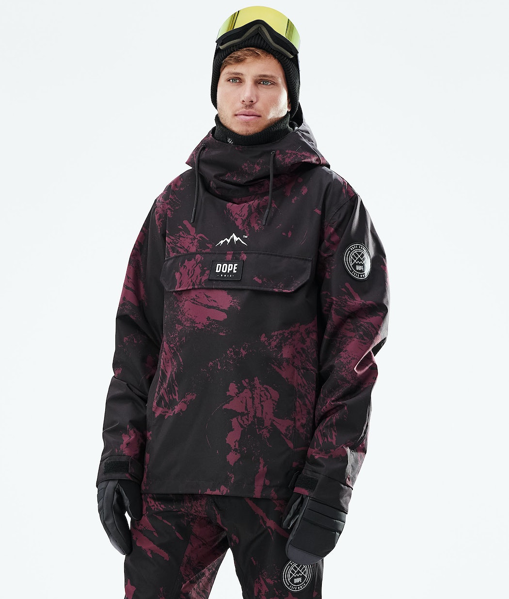 Dope Blizzard 2021 Snowboardjacke Herren Bordeaux | 650-YGPTLO