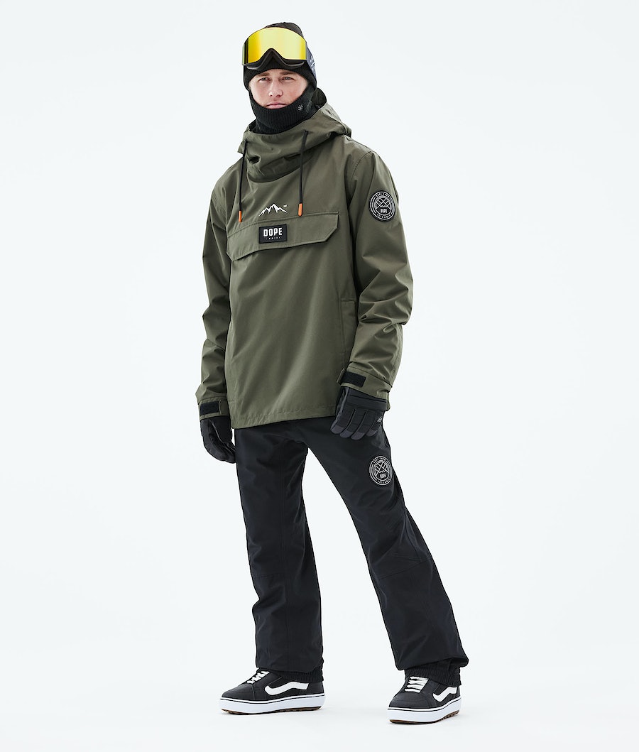 Dope Blizzard 2021 Snowboardjacke Herren Olivgrün Grün | 857-RXLZIC