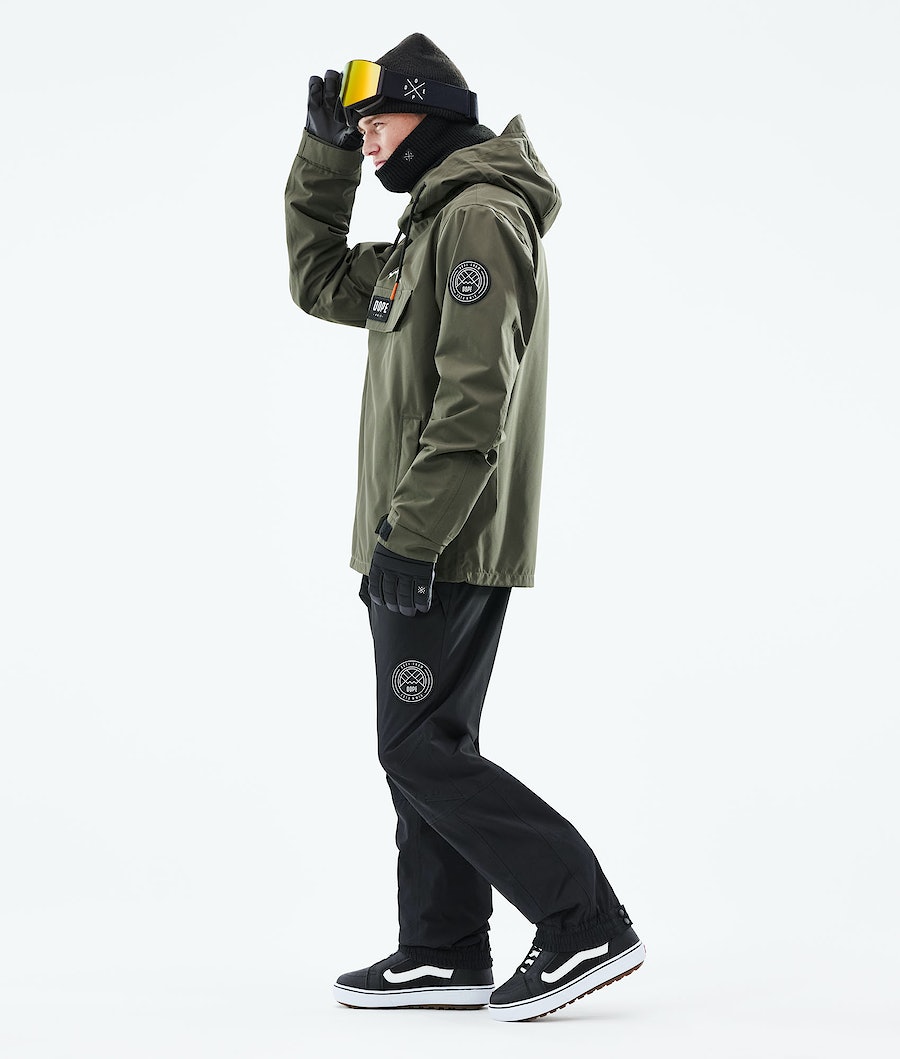 Dope Blizzard 2021 Snowboardjacke Herren Olivgrün Grün | 857-RXLZIC