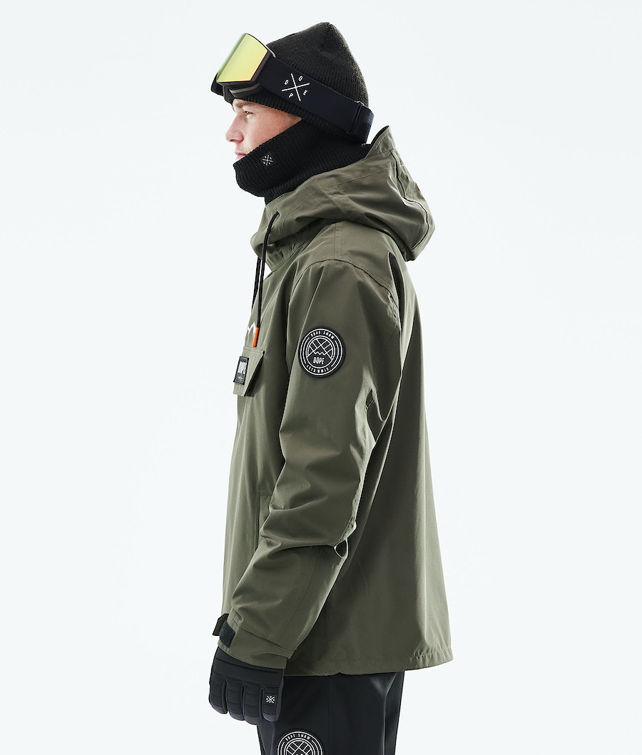 Dope Blizzard 2021 Snowboardjacke Herren Olivgrün Grün | 857-RXLZIC