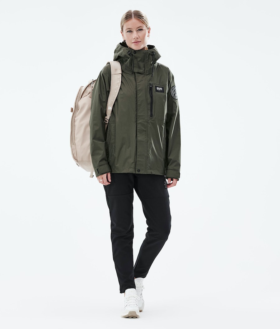 Dope Blizzard FZ Light W Skijacke Damen Olivgrün Grün | 027-KMBLJY