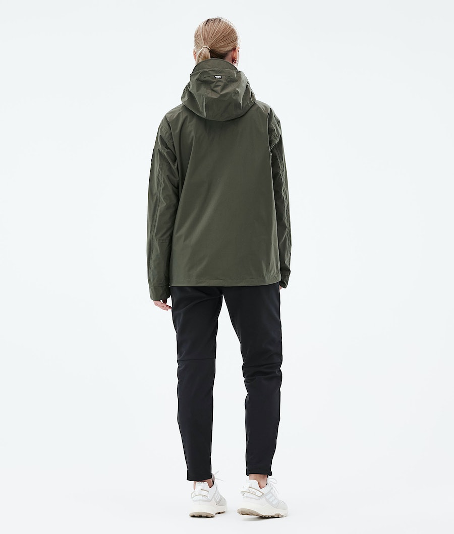 Dope Blizzard FZ Light W Skijacke Damen Olivgrün Grün | 027-KMBLJY