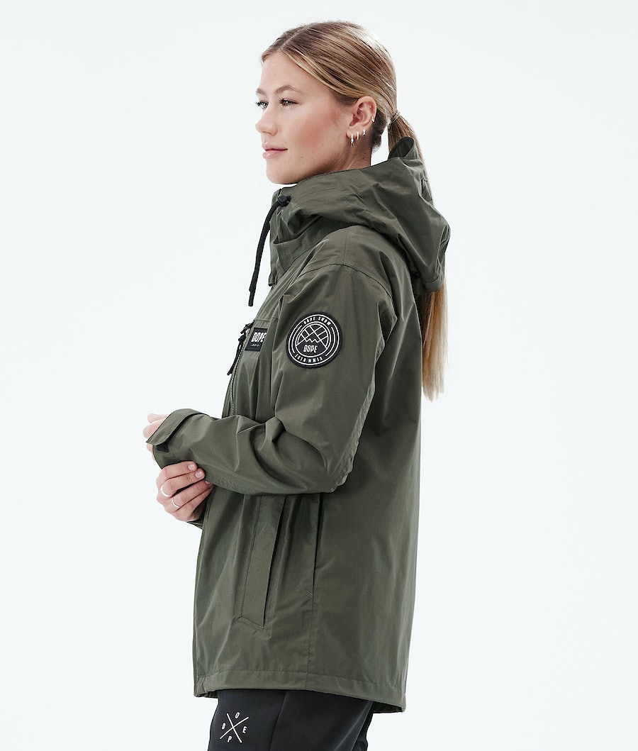 Dope Blizzard FZ Light W Skijacke Damen Olivgrün Grün | 027-KMBLJY