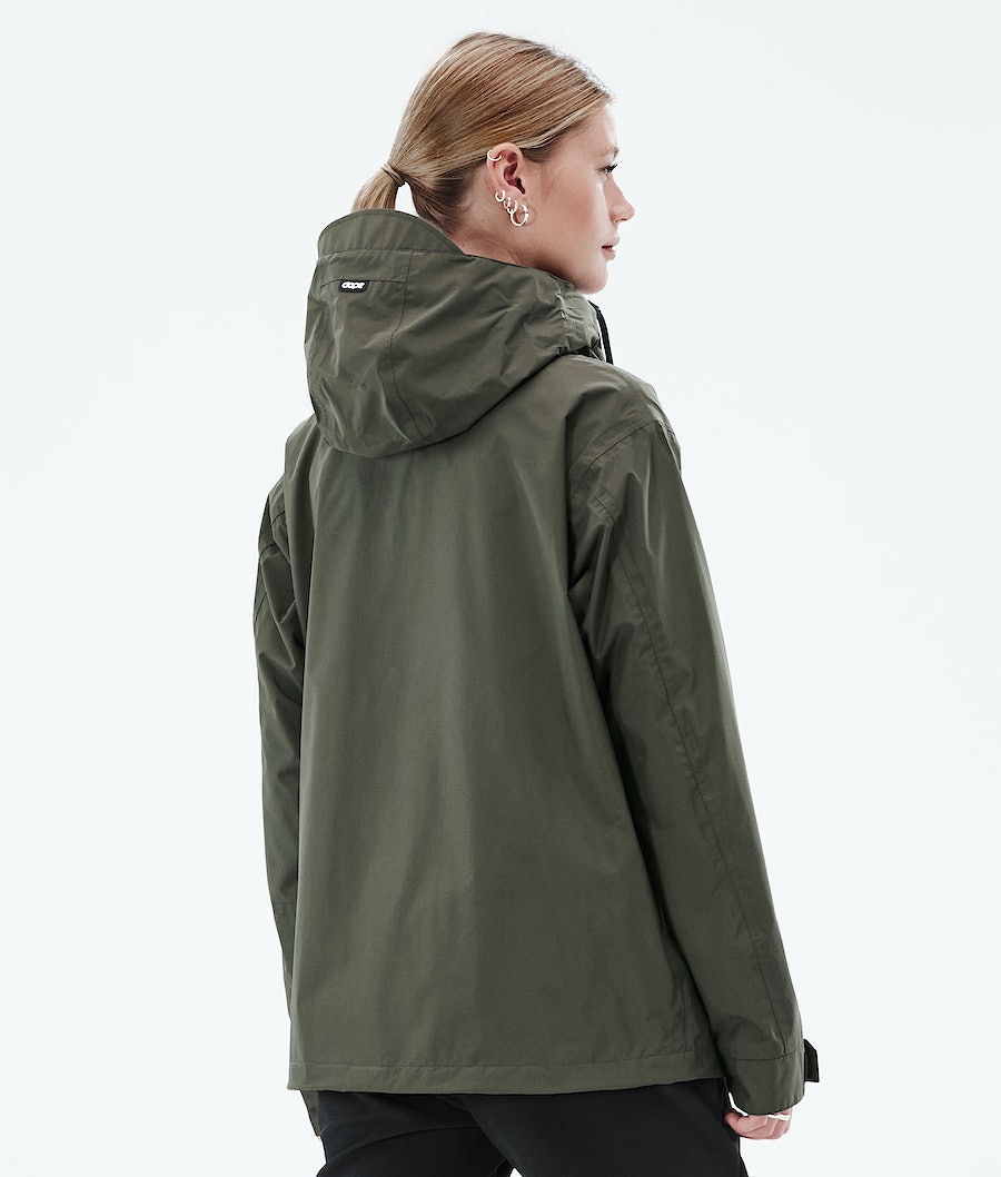 Dope Blizzard FZ Light W Skijacke Damen Olivgrün Grün | 027-KMBLJY