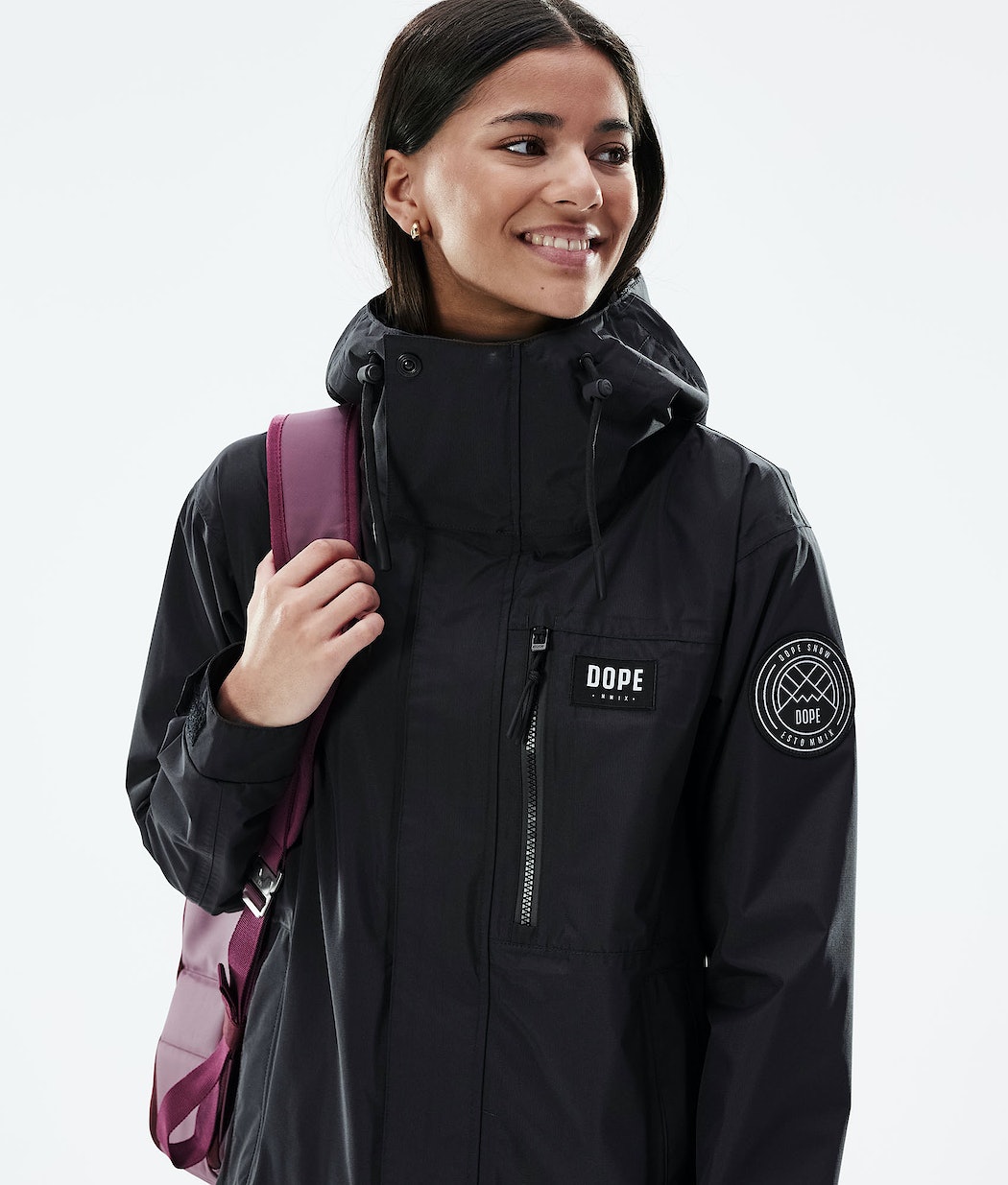 Dope Blizzard FZ Light W Skijacke Damen Schwarz | 521-WLFDEJ