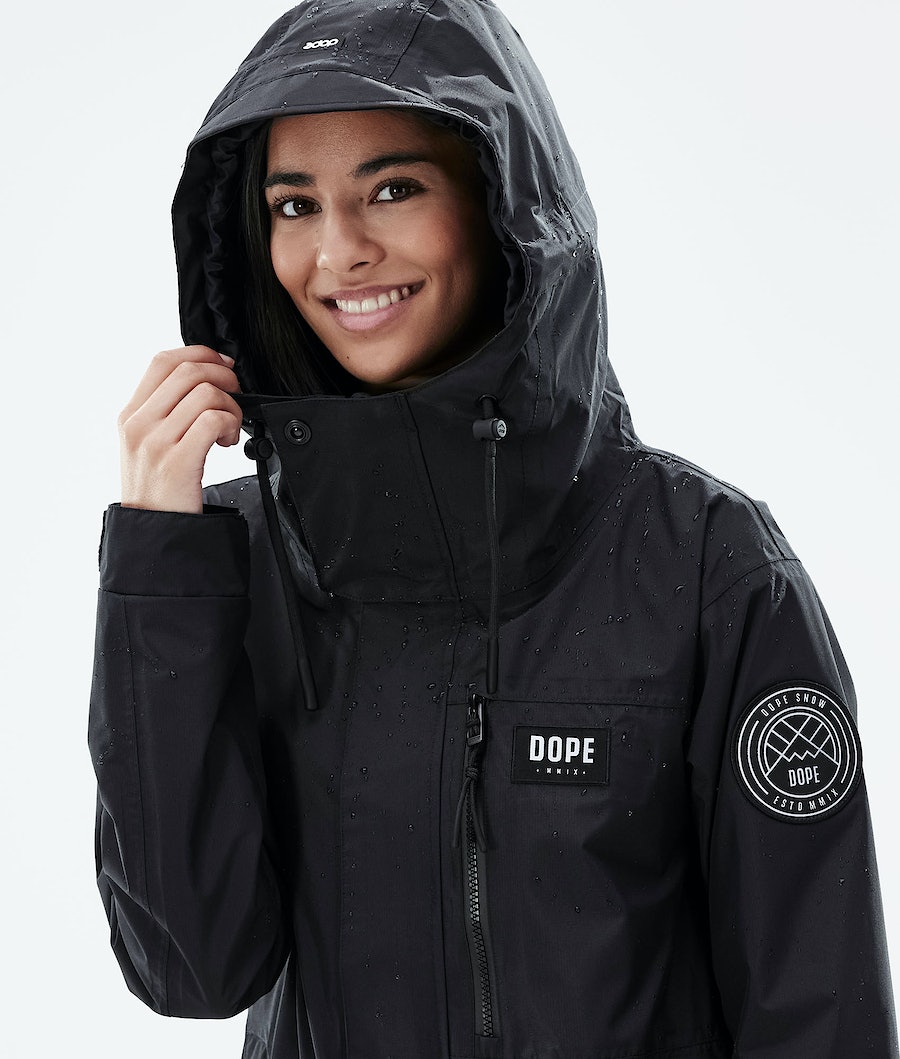 Dope Blizzard FZ Light W Skijacke Damen Schwarz | 521-WLFDEJ