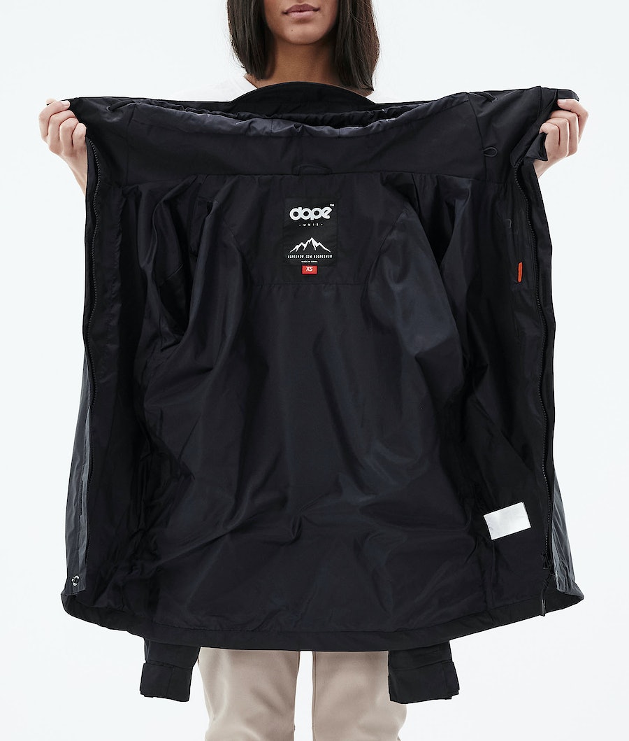 Dope Blizzard FZ Light W Skijacke Damen Schwarz | 521-WLFDEJ