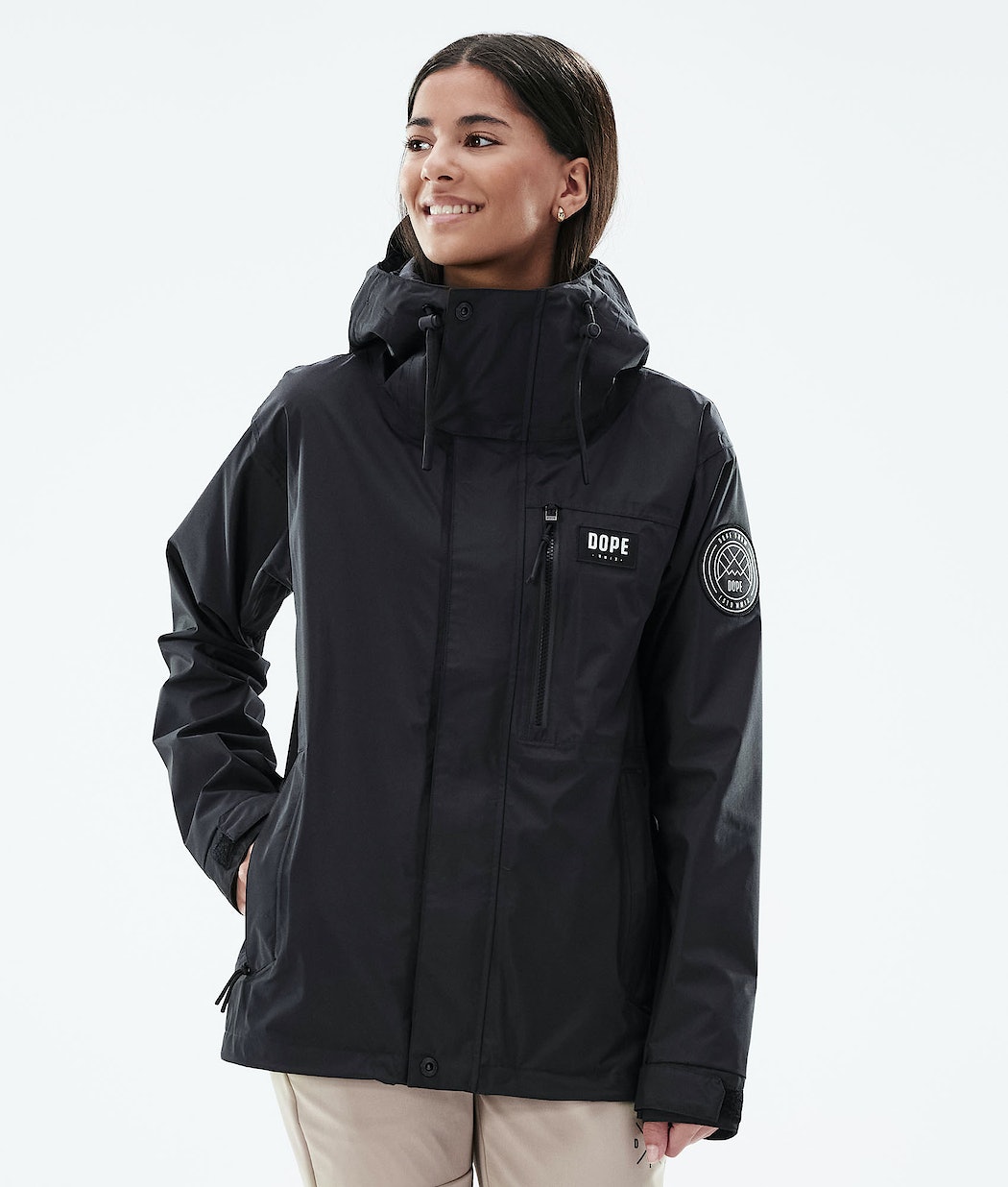 Dope Blizzard FZ Light W Skijacke Damen Schwarz | 521-WLFDEJ