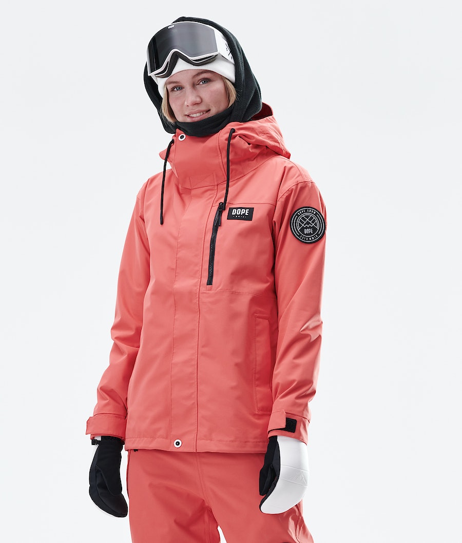 Dope Blizzard FZ W 2020 Snowboardjacke Damen Koralle | 560-YTHXJP